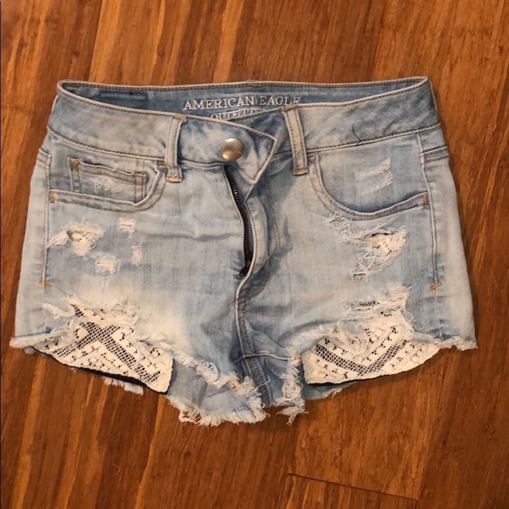 American Eagle denim shorts